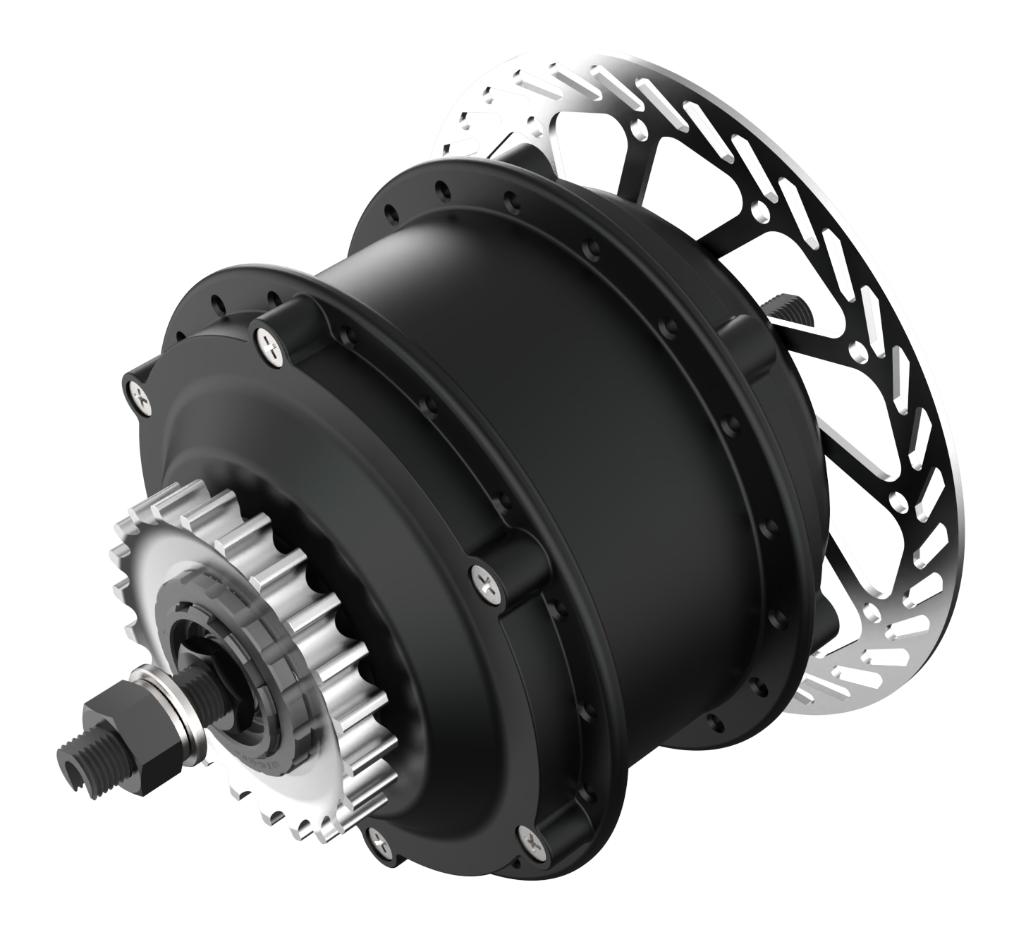 轮毂电机电变内三速